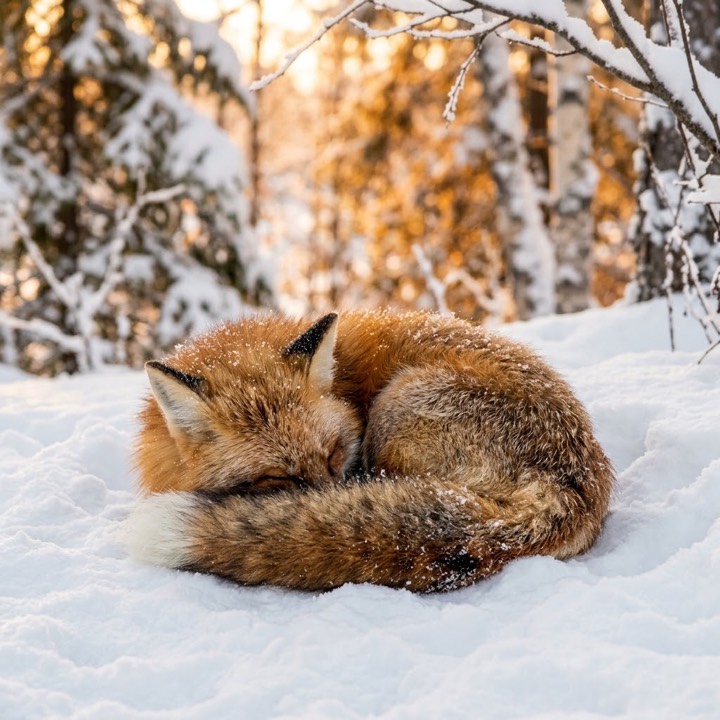 A fox, generated from a text prompt